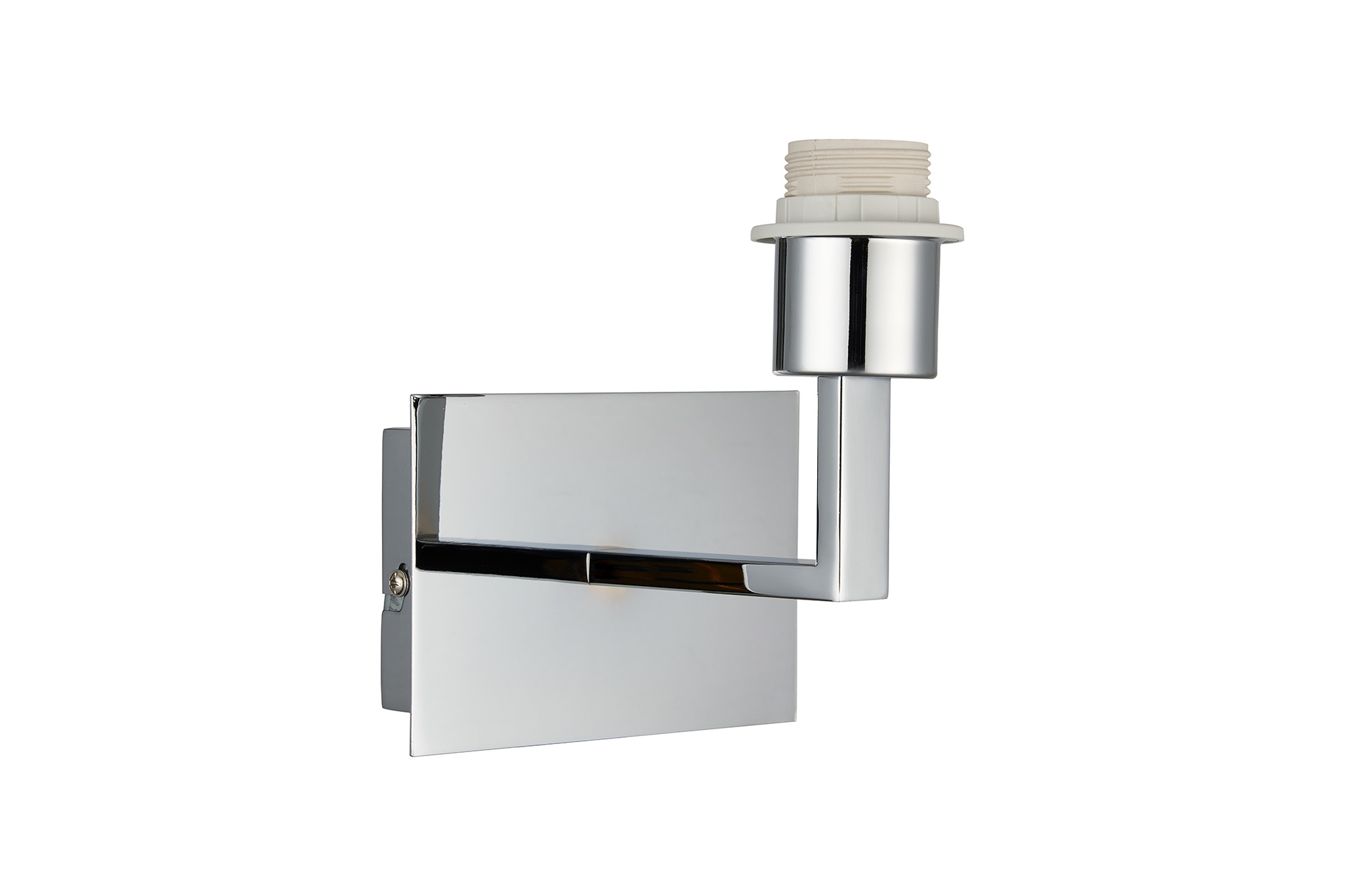 D0886CH  Clara 1 Light Wall Lamp Switched (FRAME ONLY), Polished Chrome